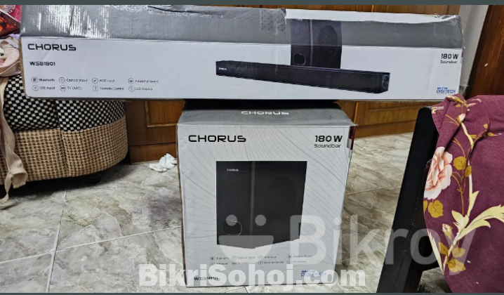 Walton wsb1801 sound bar with subwoofer
